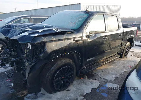 2024 GMC Sierra 1500 4Wd Short Box Elevation With 3Sb from USA, damaged, VIN 3GTPUCEK2RG258916